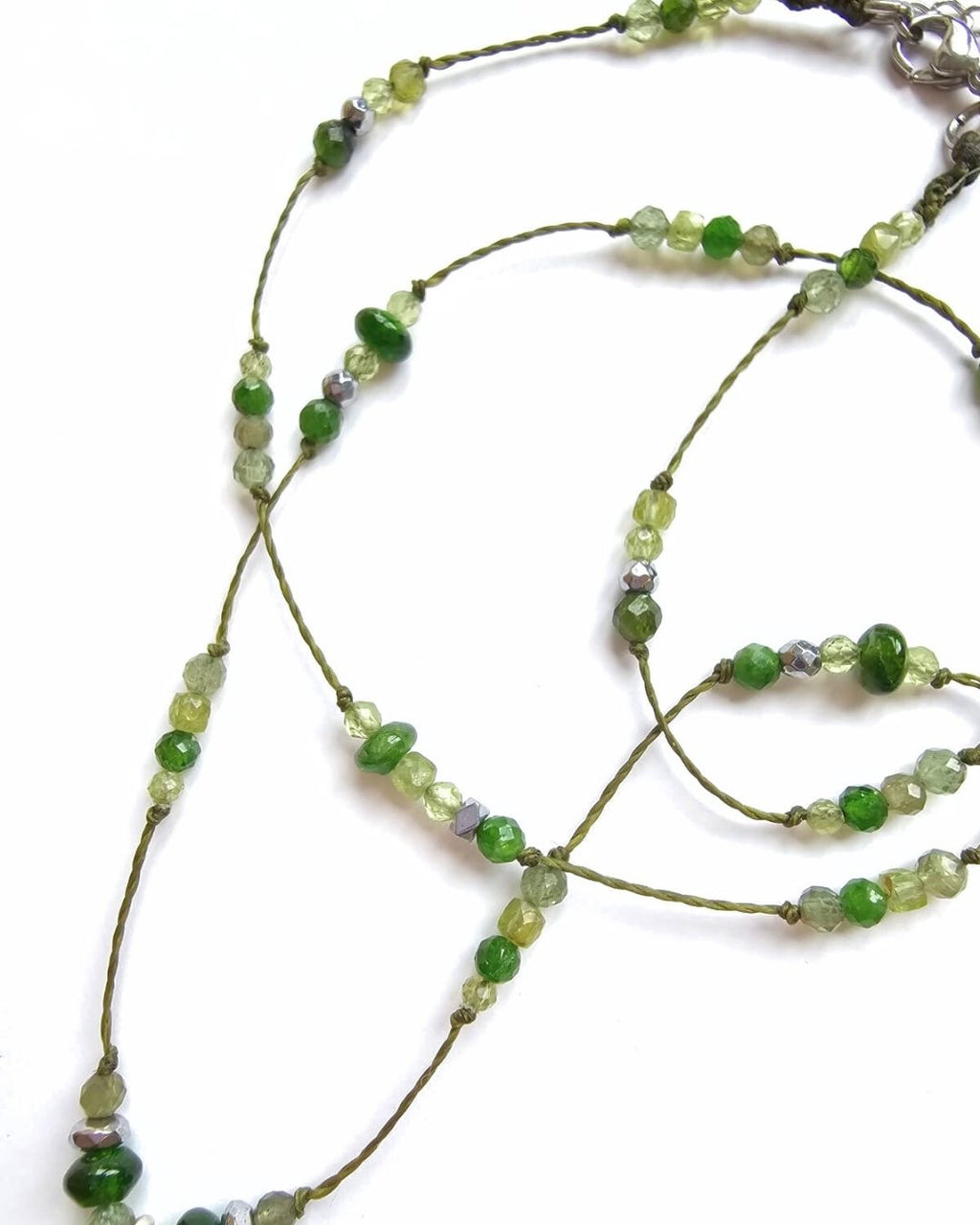 Sautoir Péridot