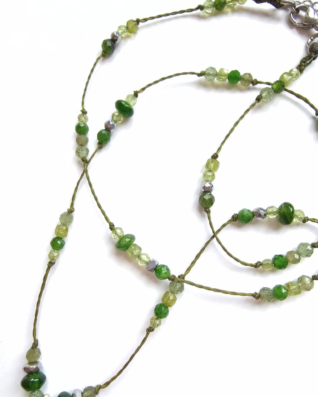 Sautoir Péridot
