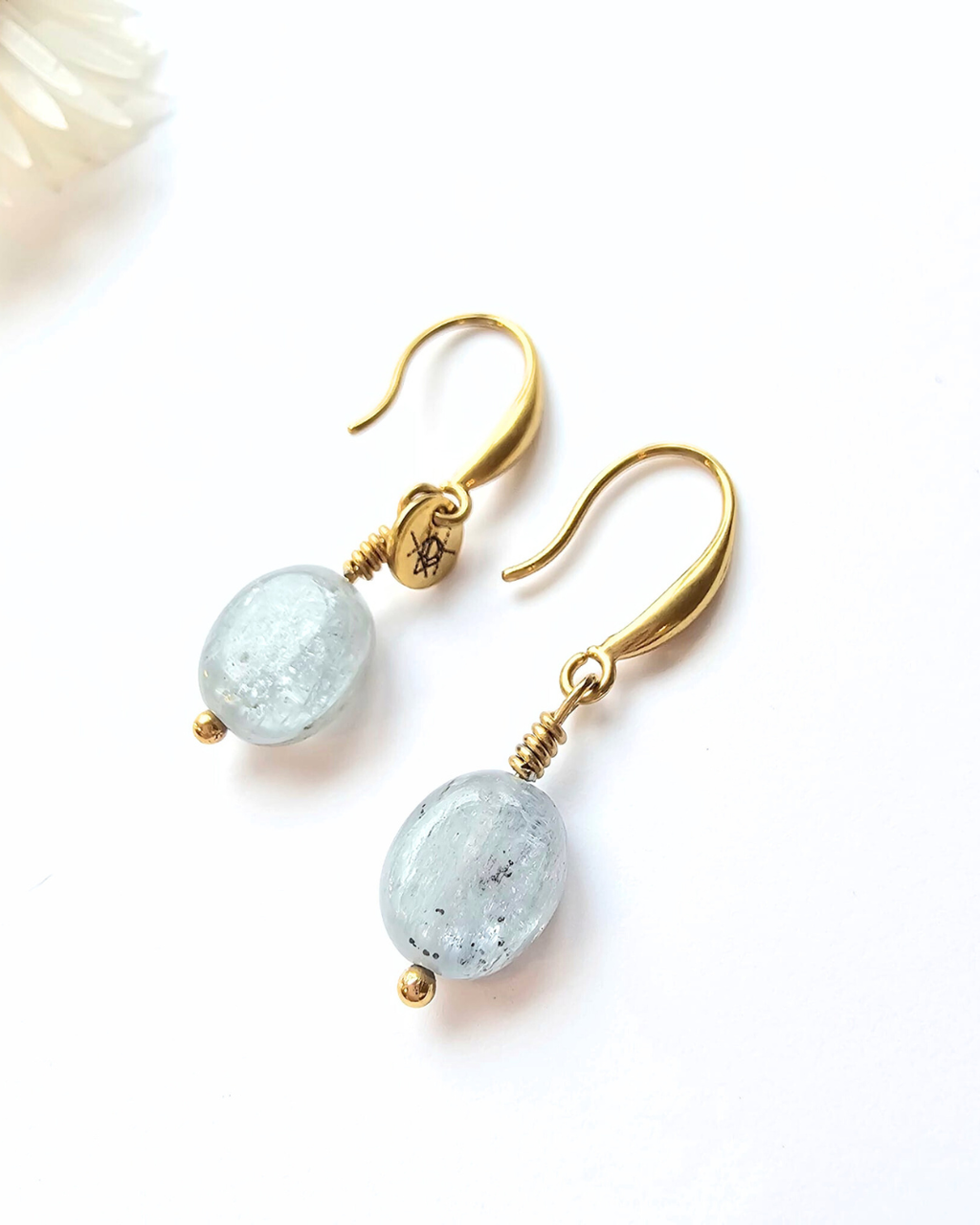 Boucles d'oreilles Cyanite