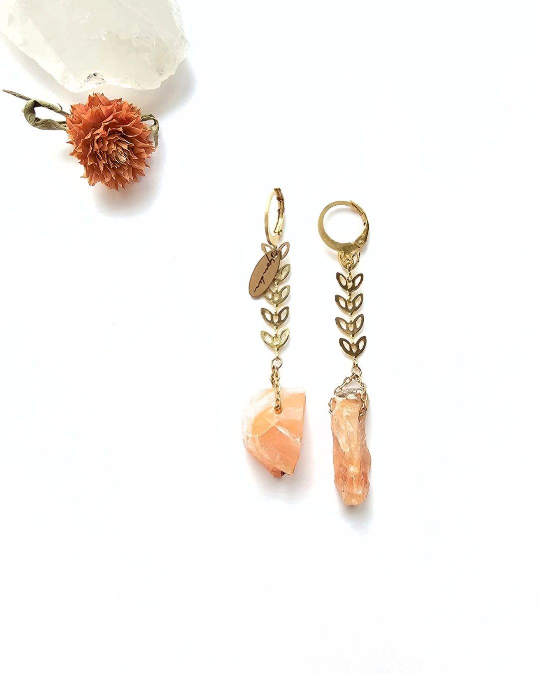 Boucles d’oreilles Cornaline