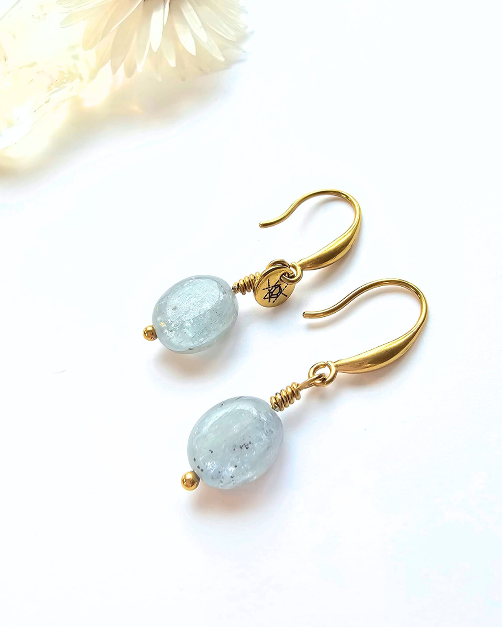 Boucles d'oreilles Cyanite