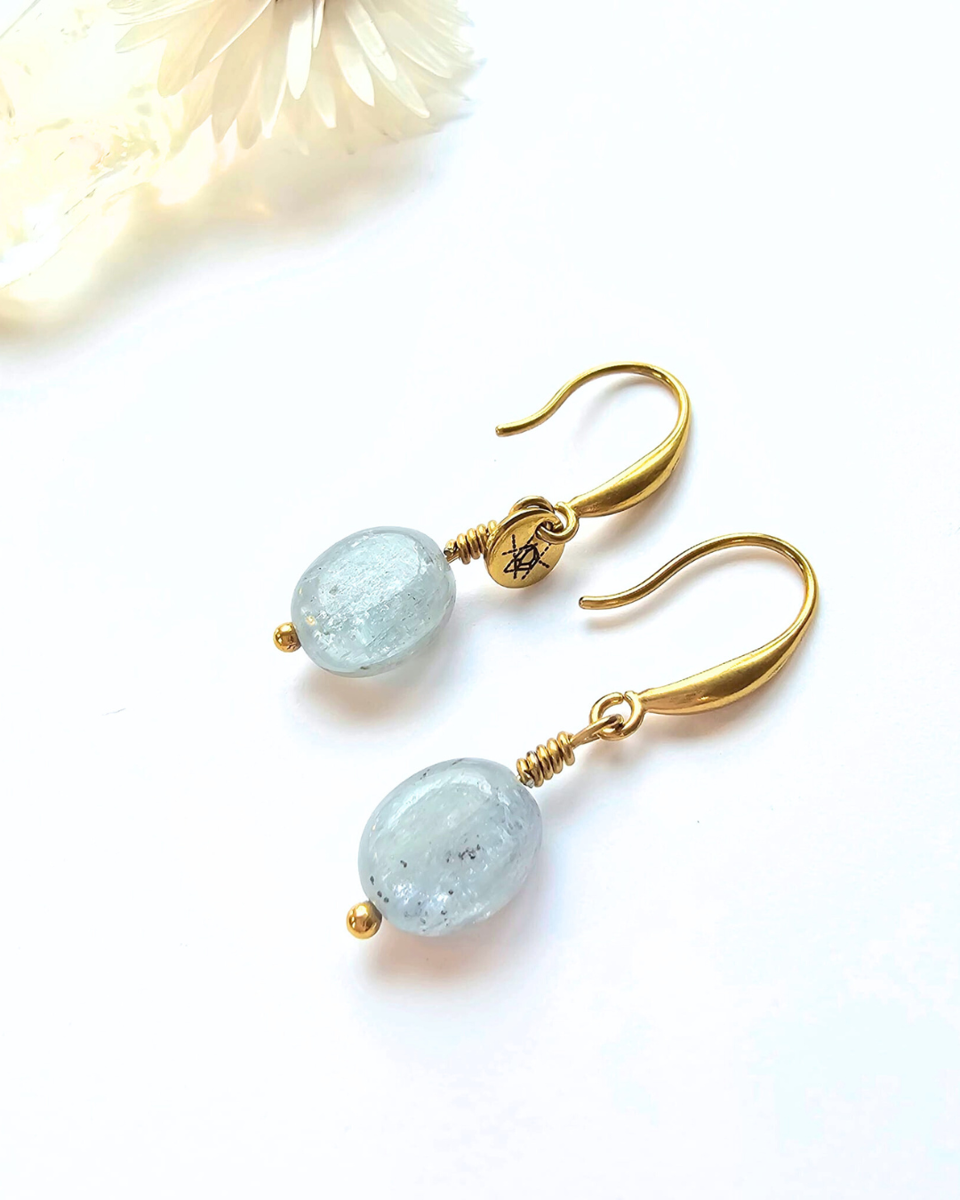 Boucles d'oreilles Cyanite