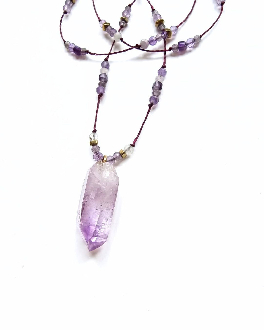 Sautoir Améthyste