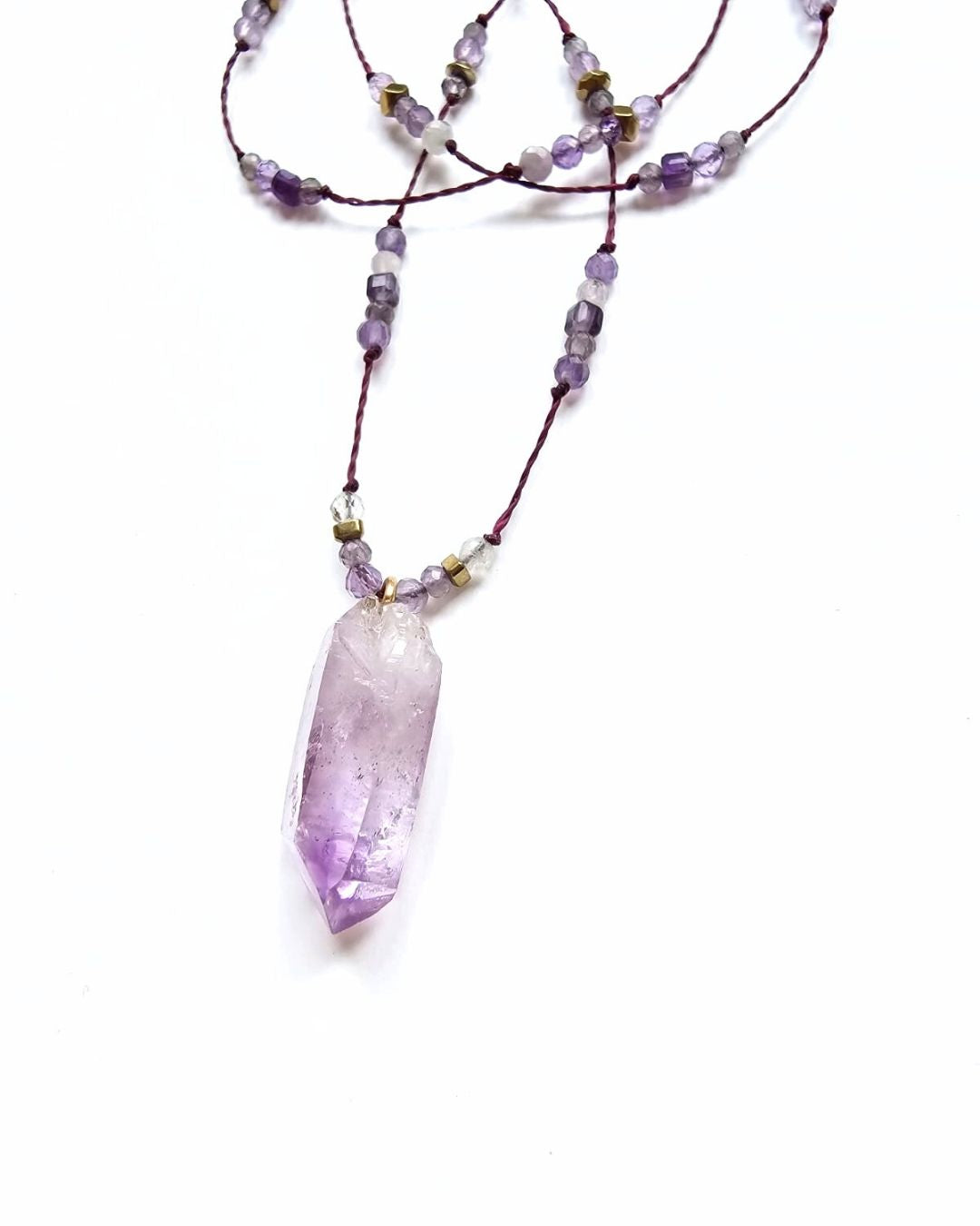 Sautoir Améthyste