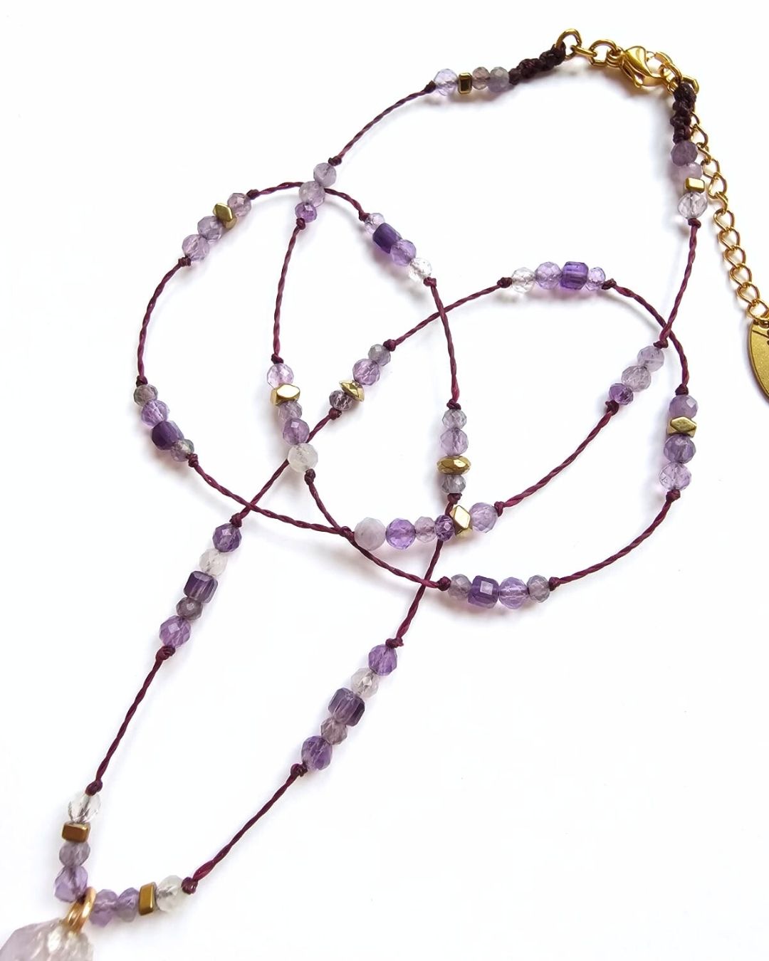 Sautoir Améthyste