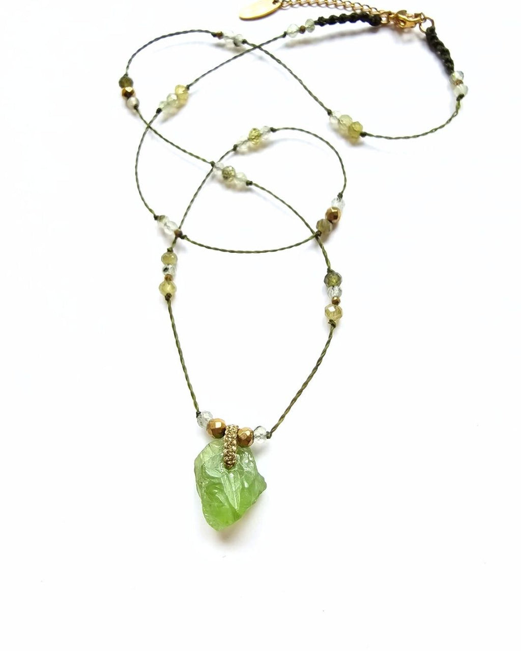 Sautoir Péridot