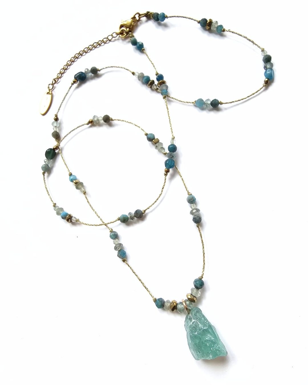 Sautoir Apatite
