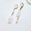 Boucles d'oreilles cristal de roche – Image 2